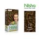Nisha Creme Hair Color - 7.0 Dark Blonde 60 gm - Crème