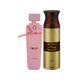 Maryaj Cosmo Girl EDP Floral Powdery Perfume And Ajmal Wisal Dhahab Deodorant Fruity Floral Fragrance 300 ml - Perfumes (Edt/Edp)