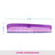 Vega Grooming Hair Comb, for Men and Women (VC21299) 2's - Hair Combs