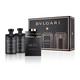 Bvlgari Man In Black Set (EDP60ml + After Shave Balm 40ml + Shampoo and Shower Gel 40ml) 140 ml - Shampoos