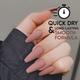 SERY Color Flirt Nail Paint Matte, Tan Brown 10 ml - Lip Crayons