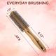 Bronson Professional Golden Round Hair Brush for Adding Quick Curls, Volume and Waves in Hair 1's - Hair Brushes
