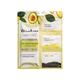 Mintree Certified Organic 5-Step DIY Hydrogel Home Facial (Avocado) To Glow and Hydrate 53 gm - Sheet Masks