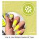 Nails On Board Handmade Press On Gel Nails- Holographic Lemon Yellow Medium 50 gm - Nail Care