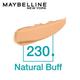 Maybelline New York Liquid Foundation, Matte Finish, With SPF, Absorbs Oil, Fit Me Matte plus Poreless, 230 Natural Buff 30 gm - Foundation