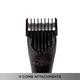 Vega T4 Beard Trimmer for Men with 4 Comb Attachment- 0.5mm - 7mm, 45 Mins Runtime, Black (VHTH-15) 1's - Trimmers
