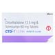 CTD T 12.5/80mg Tablet 10'S - Hypertension-Ang