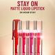 Swiss Beauty Stay On Matte Liquid Lipstick-Modest Red 2 gm - Liquid Lipsticks