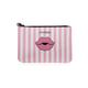 Colorbar Lips & Lashes Flat Pouches(Set Of Two) - White+Blush Pink 1's - Makeup Bags & Cases