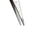 Basicare 5002 SIGNATURE BROW GAUGER POINTED TWEEZERS WITH POUCH 1's - Tweezers