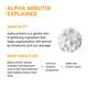 Plum Thinkderma 2% Alpha Arbutin & Hyaluronic Acid Face Serum With Yuzu Lemon & Licorice 30 ml - Face Serum