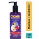 Cocomo Natural Kids Shampoo and Conditioner Floral Fragrance Soft and TangleFree Hair Moon Sparkle 300 ml - Baby Shampoo