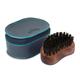 Man Arden Boar Bristle Beard Brush with Leather Pouch 1's - Beard Comb