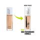 Maybelline New York Super Stay 24H Full coverage Liquid Foundation,Natural Beige 220 30 gm - Foundation