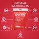 Purna Gummies Sugar Free Apple Cider Vinegar for Adults and Kids Better Digestion and Clear Skin 30's - Apple Cider Vinegar - Acv