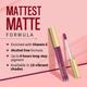 MyGlamm Ultimatte Long Stay Matte Liquid Lipstick-Plum Goddess 2.5 ml - Lipsticks