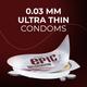 Manforce Epic Thinx Overloaded 3S Condoms 3's - Plain/Flavoured Condoms