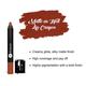 SUGAR Cosmetics Matte As Hell Crayon Lipstick - 16 Claire Underwood (Burnt Orange) 2.8 gm - Lip Crayons