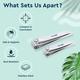 GUBB Nail Cutter Set - Toe Nail Clipper & Finger Nail Cutter 90 gm - Nail Care