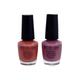 Incolor Gel Effect Matte Nail Polish Combo 09 (29+28) Pack Of 02 15 Ml - Nail Polish