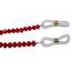 Modisch Red Crystal Sunglasses Chain (JC-13R) 1's - Wearables Sunglasses