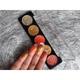 Profusion Cosmetics 5 Shade Glitter Eye Shadow Pallete Topaz Gems (4.5 gm) - Eye Shadow Palettes