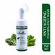 Globus Naturals Kale & Spinach Anti- Aging Foaming Face Wash With Silicon Face Massage Brush 150 ml - Face Wash & Cleansers