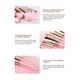 Allure Pink Diamond crystal makeup brush set of 10 with Pouch 1's - Face Brush