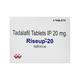 RISEUP 20MG TABLET 4'S - Impotence/Erectile Dysfunction (Ed)