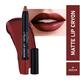 Half N Half Matte Lip Crayon Velvet Soft & Long Lasting, 24H Super Stay, Ultra Creamy, Intensely Pigmented 19, Sizzler 3.5 gm - Lip Crayons