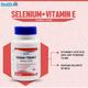 Healthvit Selenium 40 mcg + Vitamin E 10 mg Capsule 60's - Multi-Vitamins