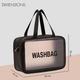 Allure Washable Cosmetic Large Bag Color Black 1's - Makeup Bags & Cases