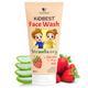 HealthBest Kidbest Face Wash - Strawberry & Aloa vera 100 ml - Baby Skin Care