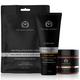 The Man Company Bright and Fresh (Charcoal Sheet Mask (25 ml), Skin Brightening Cream (50 gm) and Charcoal Face wash (100 ml) 1's - Facial Kits