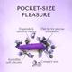 Libertee Dia Violet Mini Bullet Rechargeable Massager 12 Modes & Intensities 1's - Massagers And Vibrators