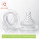 R for Rabbit First Feed Soft Silicon Teat for Glass/PP Bottle(0-6) (Size - S) 1's - Feeding & Nursing