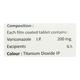 VORINZ 200 Tablet 4's - Fungal Infections-Anf