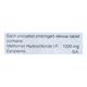 GLUFORMIN XL NEW 1000 Tablet 15's - Diabetes-Ant