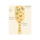Allure Personalised Paddle Hair Brush Butterfly Print 1's - Hair Brushes