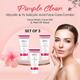 Globus Naturals Pimple Clear Glycolic & 1% Salicylic Acid Face Wash, Face Gel & Face Pack 1's - Makeup Kits & Sets