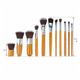 Bronson Professional bamboo makeup brush (Pack of 11) 1's - Face Brush