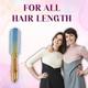 Bronson Professional Rainbow Round Hair Brush for Adding Quick Curls, Volume and Waves in Hair 1's - Hair Brushes