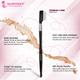 Majestique Steel Eyebrow Eyelash Comb Extension Brush Cosmetic Makeup Tool Makeup Eyelash Comb 1's - Eye Brush