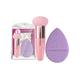 Majestique Facial Cleaning Sponge With Mushroom Makeup Sponge - Color May Vary 1's - Sponges & Applicators