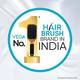 Vega Detangler Hair Brush for Men and Women with Ball-Tipped Bristels, Travel-Friendly (DTB-08) 130 gm - Hair Brushes