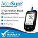 Accusure Simple Glucose Monitor with 25 Strips - Blood Glucose Monitors/Strips