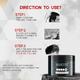 Mancode Power Wax Pro Hair Styling Cream Level 5- Strong Hold & Matte Finish, Nourishing 100 ml - Hair Gels & Waxes