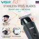 VGR V-933 Professional Trimmer 500 min Runtime 3 Length Settings (Black) 1's - Trimmers