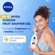 Nivea Shower Gel Passion Fruit And Monoi Oil 1000 ml - Shower Gels & Body Wash