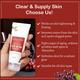 Glamveda Red Wine Advance Anti Ageing Peel Off MaskGlowing Skin & Blackheads Removal 100 ml - Masks & Peels